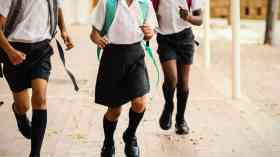Kids running