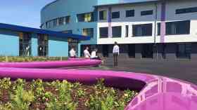 Ysgol Bae Baglan designed by Architects Stride Treglown