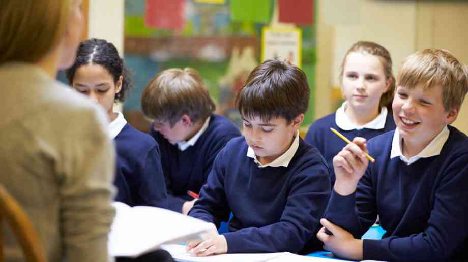 Children in class