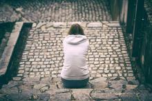 Child alone